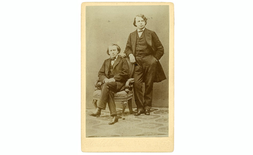 Johannes Brahms und Joseph Joachim